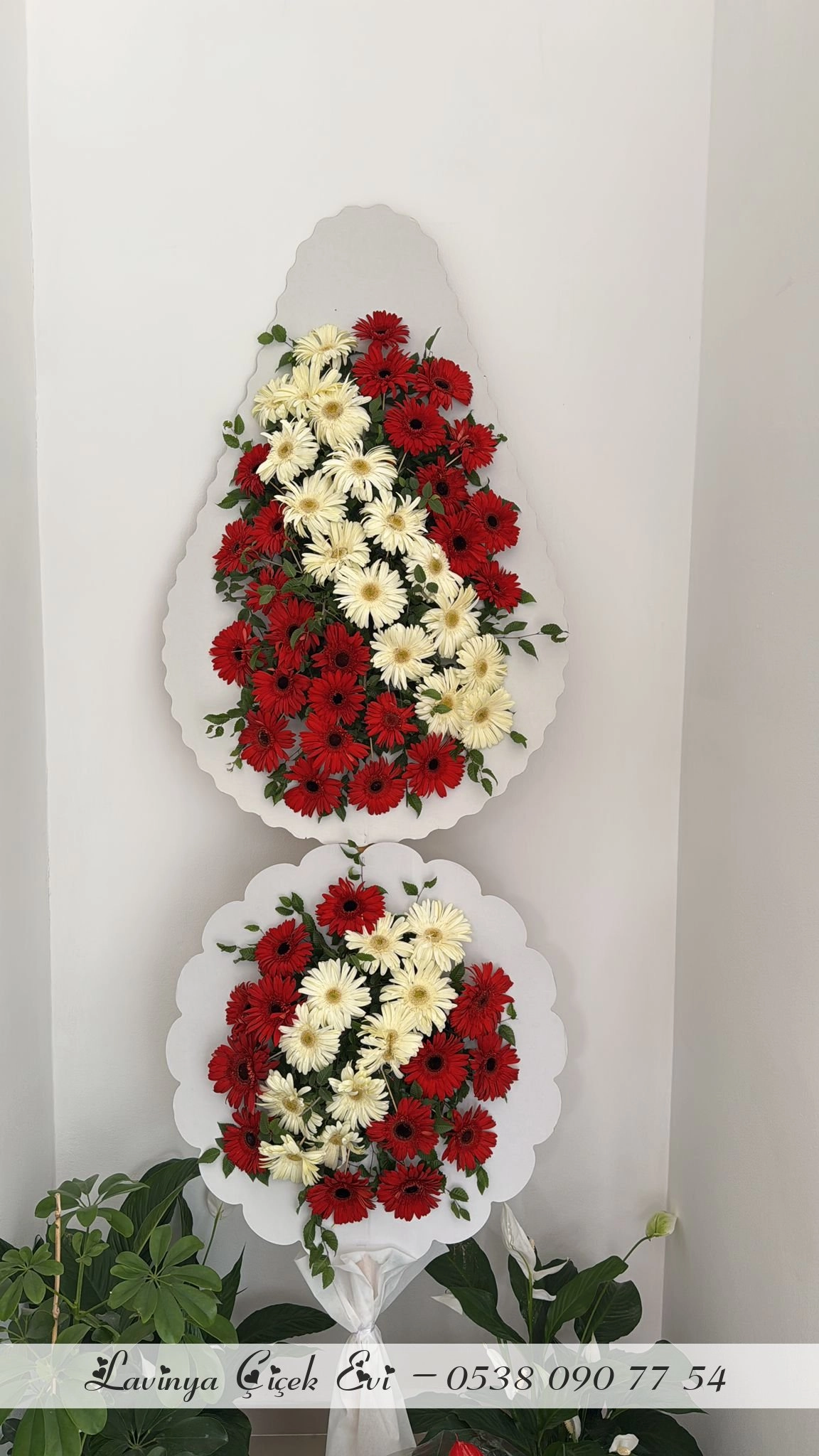 Çift Katlı Premium Çelenk