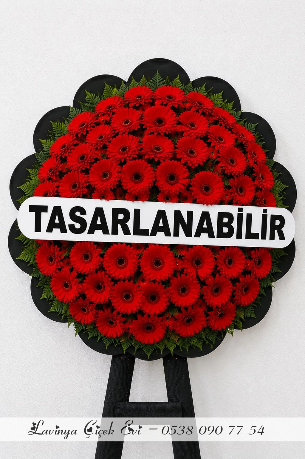 Kırmızı Cenaze Çelengi