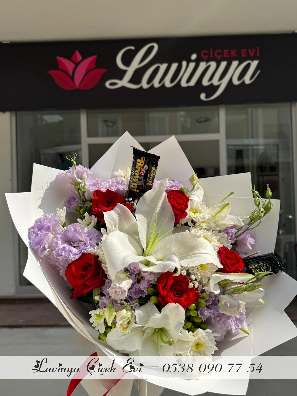 Lilyumlu Karışık Buket