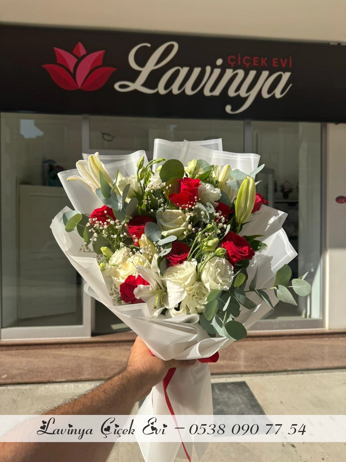 Lilyumlu Premium Buket