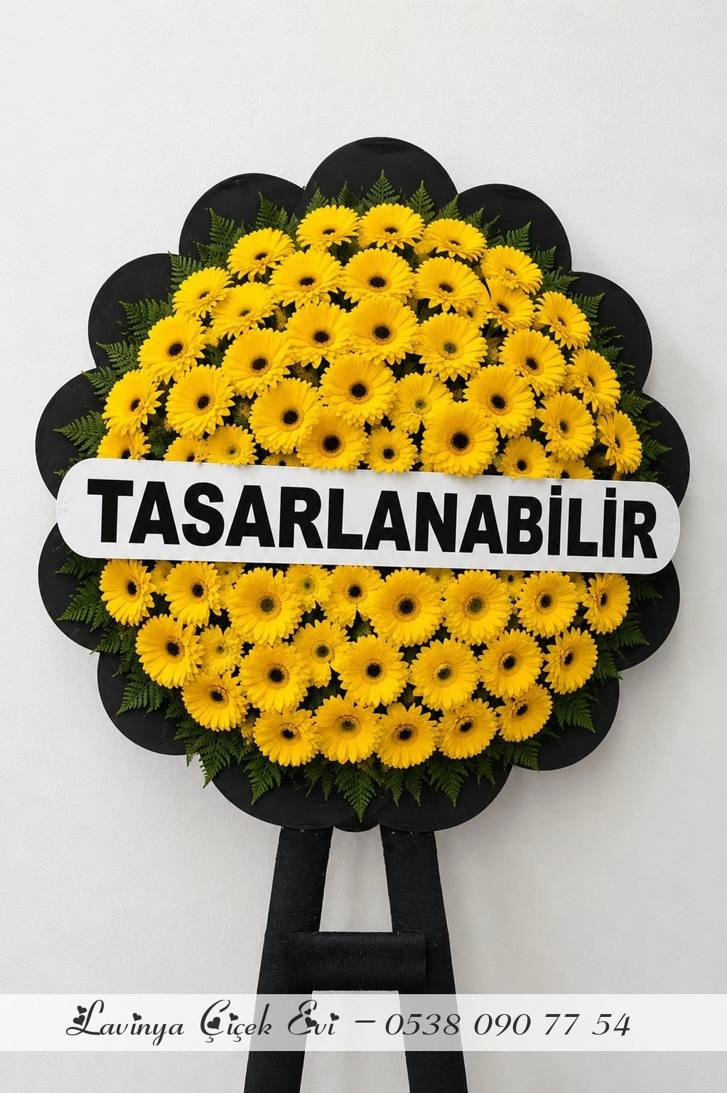 Sarı Cenaze Çelengi