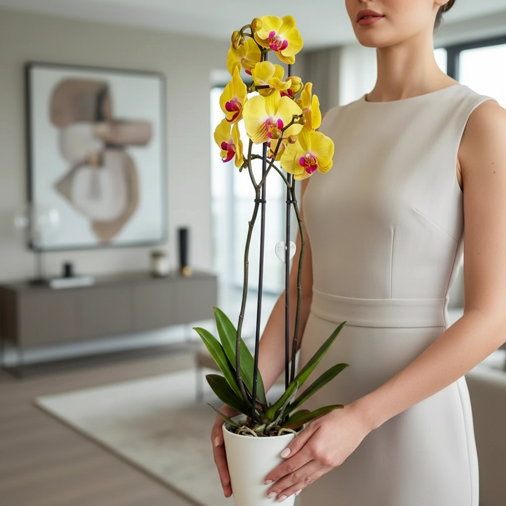 Sarı Orkide