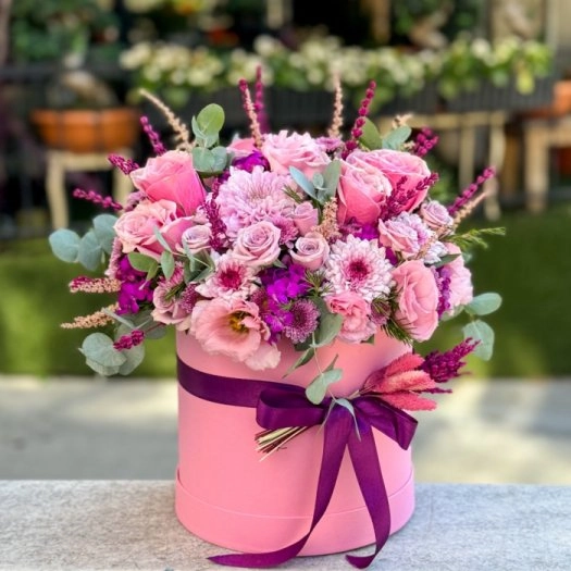 Kutuda Karışık Çiçekler