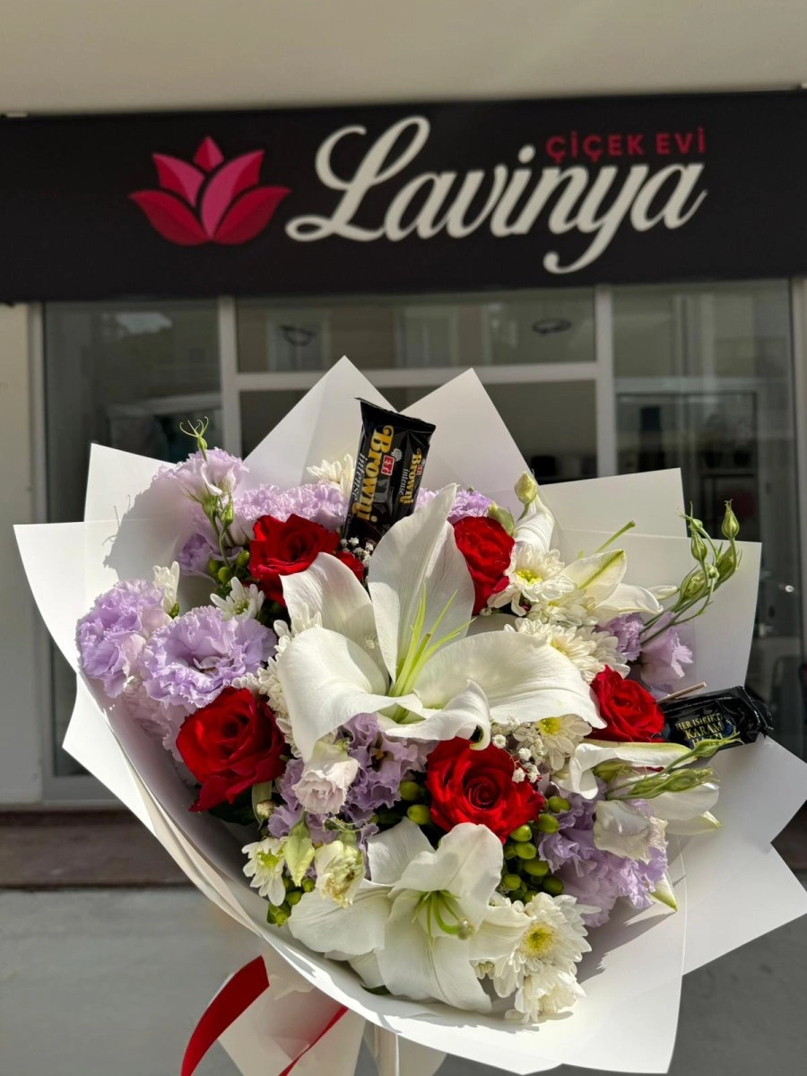 Lilyumlu Karışık Buket
