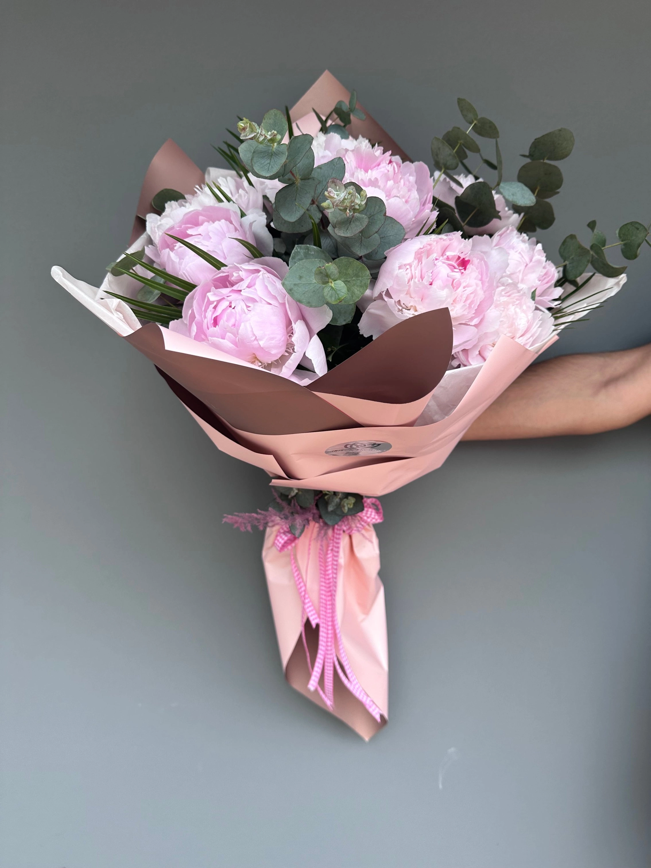 Pembe Şakayık Buketi