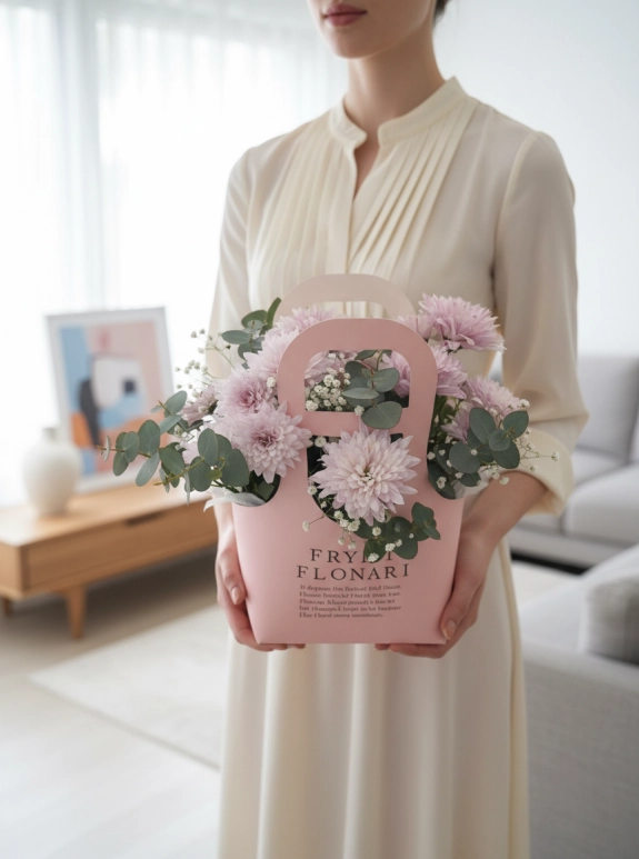 Çantada Pembe Kasımpatı