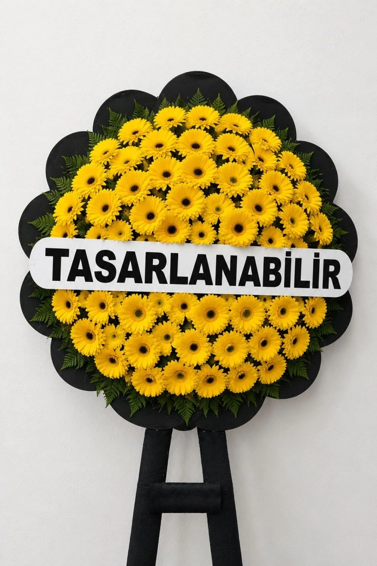 Sarı Cenaze Çelengi