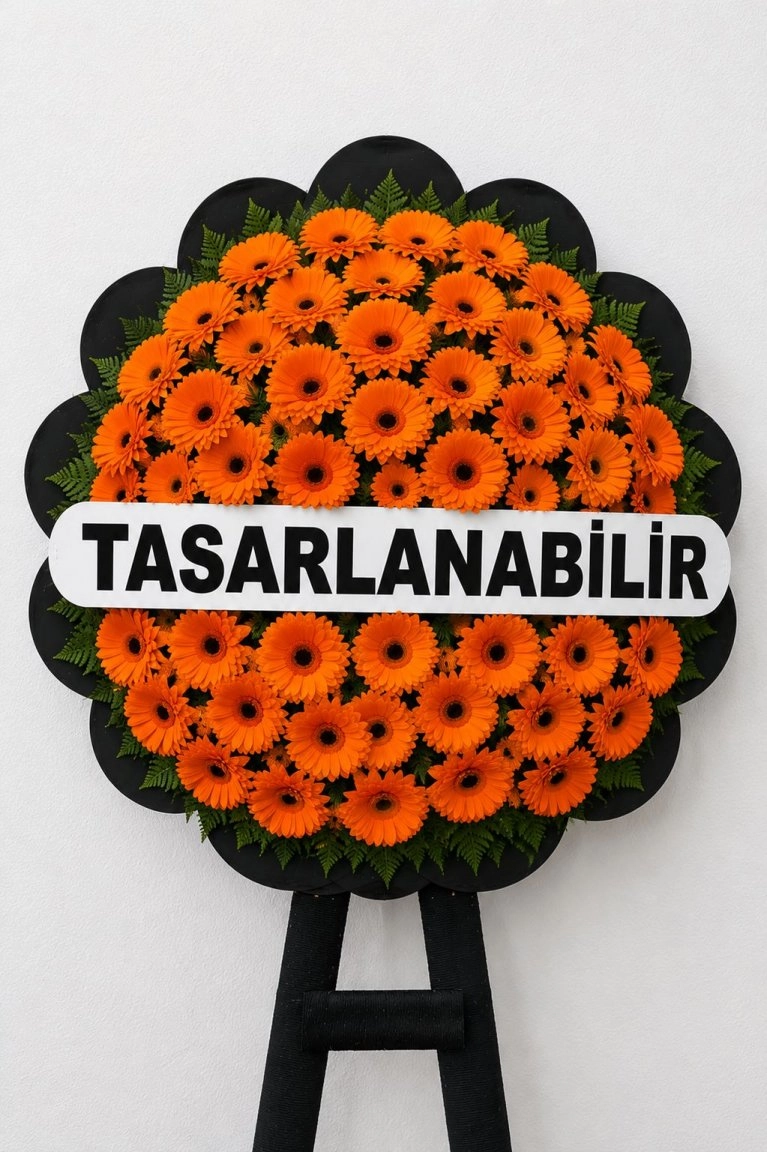 Turuncu Cenaze Çelengi
