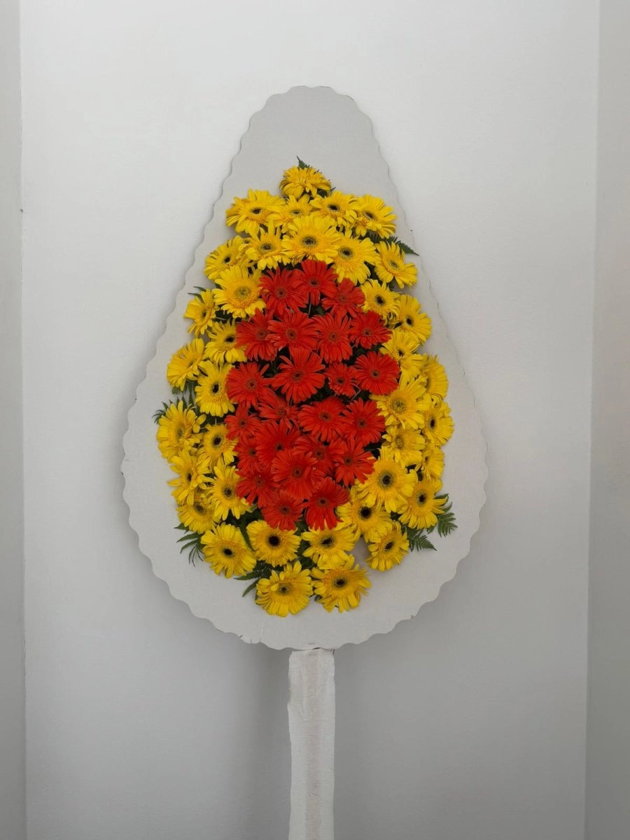 Turuncu Sarı Çelenk