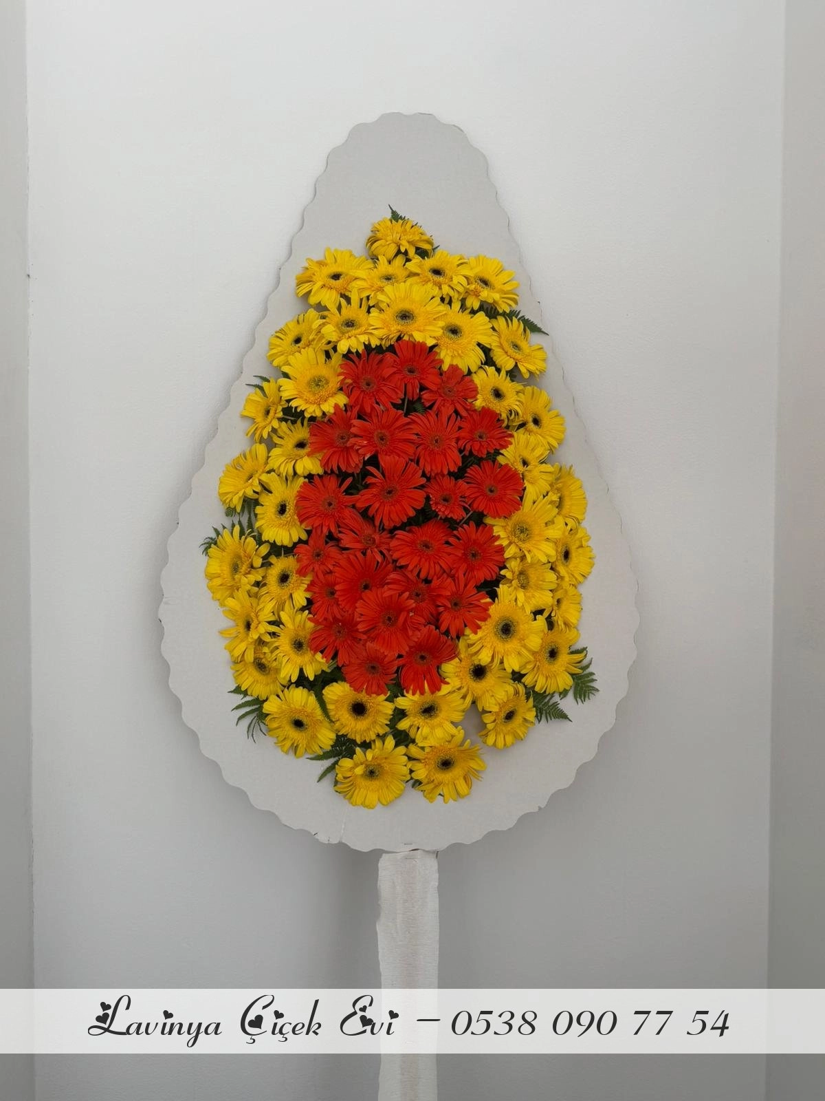 Turuncu Sarı Çelenk